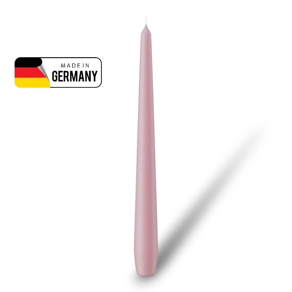 CANDELA CONICA 25X2.5 OLD PINK